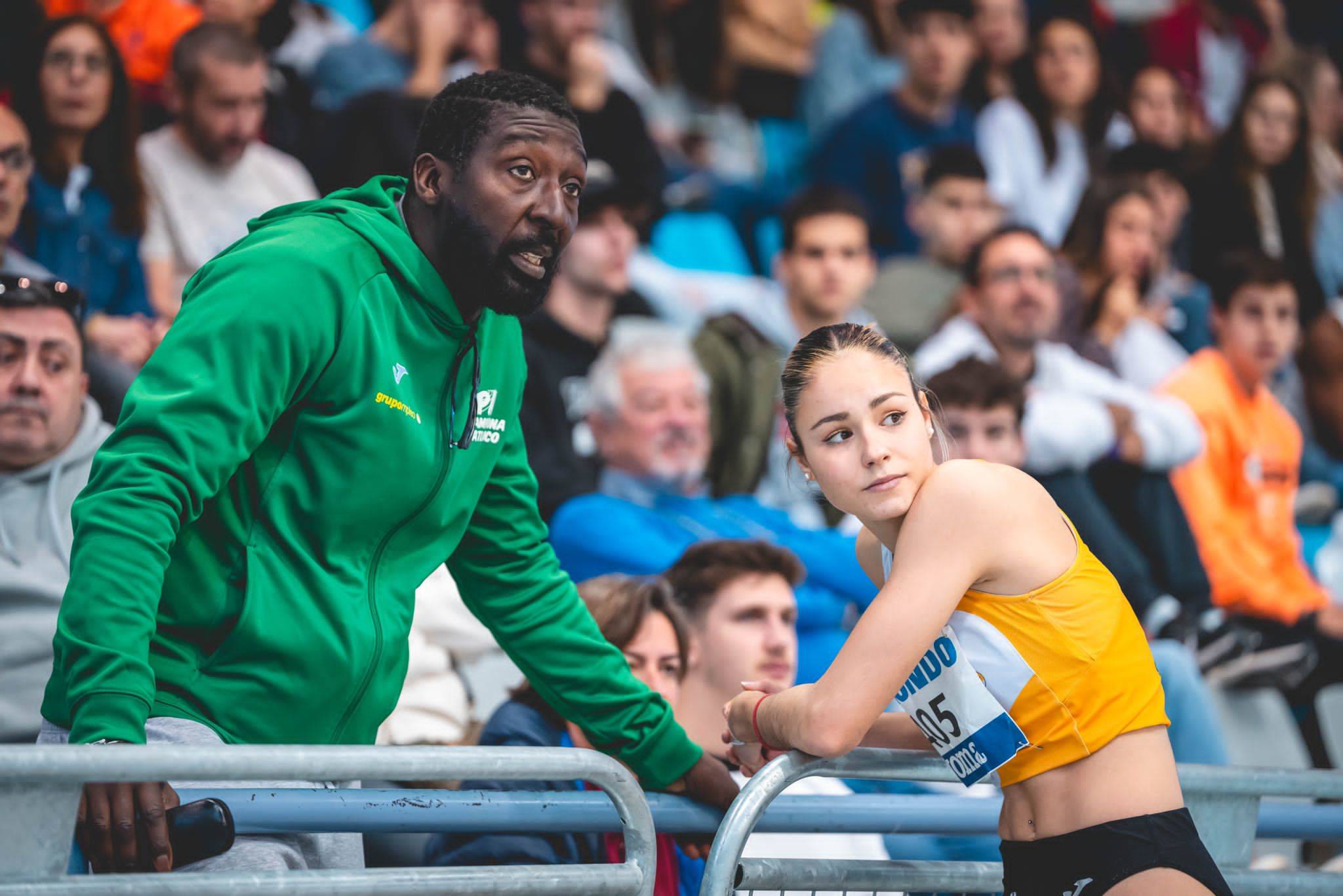 Andrea Arilla, medalla de plata en longitud en el campeonato de Espa&ntilde;a sub 23